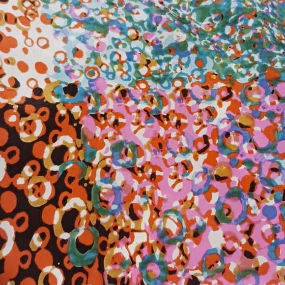 Maeve Confetti Whirl Silk Dress - Picture 5 of 10